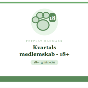 Kvartals Medlemskab (18+)