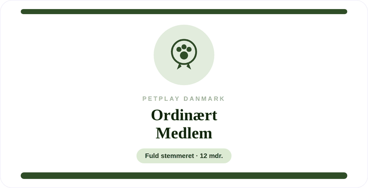 Ordinært Medlem (1 år)
